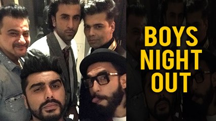 Ranveer Singh, Ranbir Kapoor Surprise Arjun Kapoor On His Birthday | Midnight Party