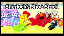 Para Juegos Niños aprendizaje vamos a jugar sésamo zapato apilar calle juguetes con Sherlocks elmo
