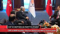 CHP ve MHP’den AK Parti’ye bayram ziyareti