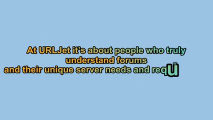 Urljet - Vbulletin Forum Hosting