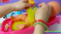 Baby Doll Bathtime Clay Slime Surprise Teletubbies Minnie Mickey Mouse Peppa Pig Shopkins