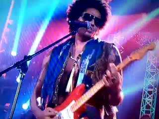 SHOW DOS FAMOSOS-Enzo Romani Interpreta Lenny Kravitz(Faustão)