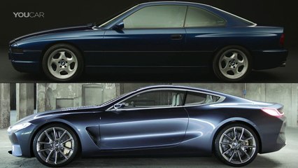 BMW 8 Series (2018) vs BMW 8 Series (1989)