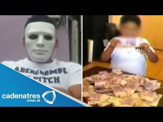 ¡¡¡ENTÉRATE!!! Asaltante de joyería en Plaza Galerías presumía botín en Facebook