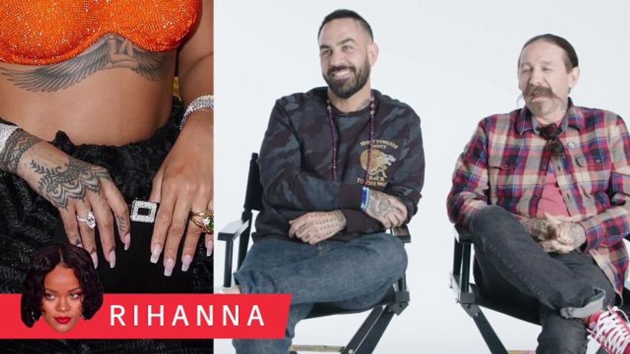Tattoo Artists Critique Rihanna, Justin Bieber, and More Celebrity Tattoos