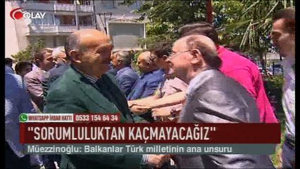 'Sorumluluktan kaçmayız' (Haber 25 06 2017)