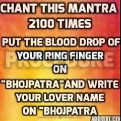 POWER FULL 'NAME VASHIKARAN MANTRA' - ATTRACT ANY MALE AND FEMALE OR YOUR LOVE WITH NAME