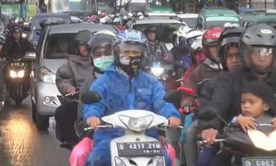 Jalur Cibiru Menuju Cileunyi Terpantau Ramai