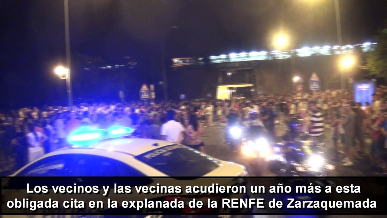 Miles de leganenses recibieron al verano con la quema de la Falla de San Juan