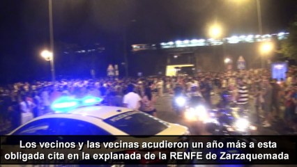 Miles de leganenses recibieron al verano con la quema de la Falla de San Juan