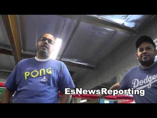 canelo vs lara robert garcia and pajaro in gym EsNews Boxing