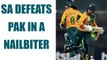 ICC Women World Cup : South Africa defeats Pakistan in a thrilling match | Oneindia News