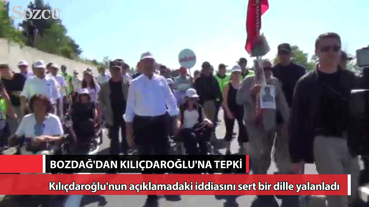 Bekir Bozdağ’dan Kılıçdaroğlu’na tepki