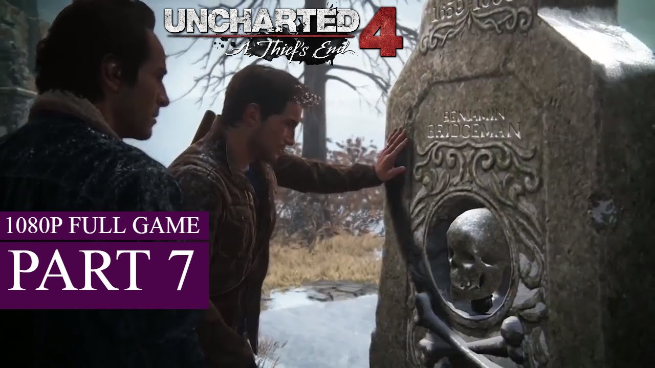 Uncharted 4 A Thief's End Walkthrough Gameplay Part 7 - 1080P FULL GAME (PS4)
