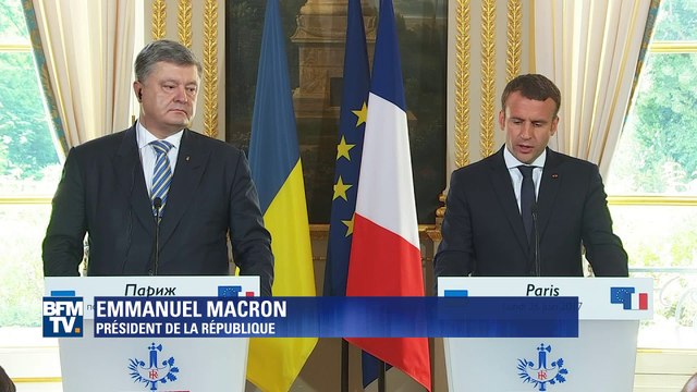 Emmanuel Macron: La France ne reconnaîtra pas l'annexion par la force de la Crimée