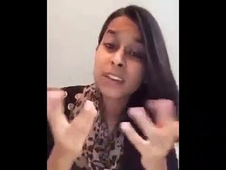 What This Girl Saying On Journalist Writing Articles In Favor Of Nawaz Sharif