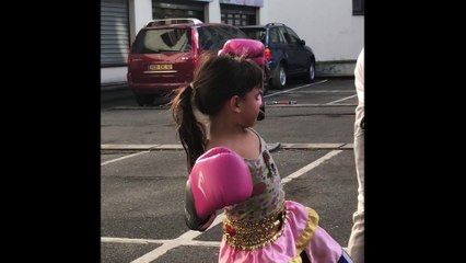 Petite scéance sport boxe 