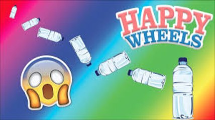 happy wheels #1 BOTTLE FLIP EPIC!!!!!