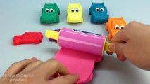 Glitter Play Doh Cars with Cars Molds Fun for Kids & Children Modelling Clay Learn Colors