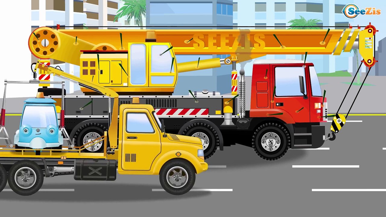 Çekici Traktör ve Güzel Ekskavatör | Süper Video çocuk için - Yeni Koleksiyon