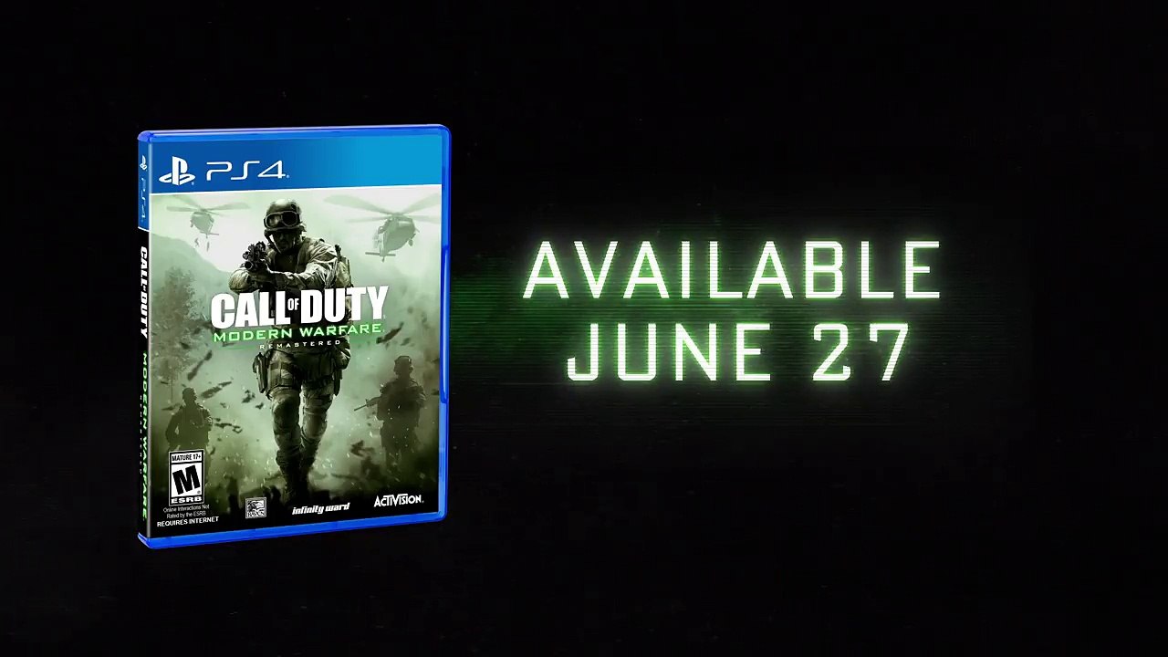 Official Call of Duty® Modern Warfare Remastered 2017 Launch Trailer
