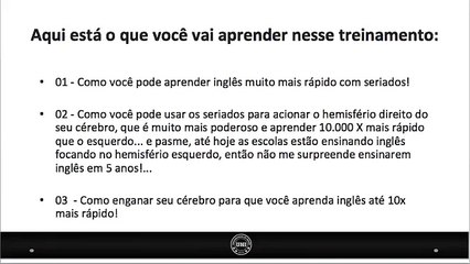 COMO FALAR INGLES rapido em 40 dias
