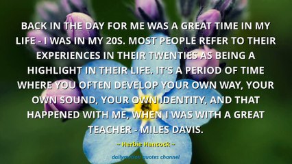 Herbie Hancock Quotes #1