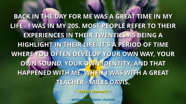 Herbie Hancock Quotes #1