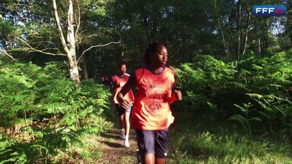 Les deux entraînements matinaux des Bleues