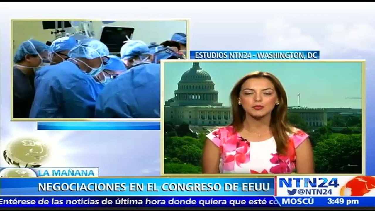 Republicanos del Senado desafían semana clave para reemplazar el sistema de salud 'Obamacare'