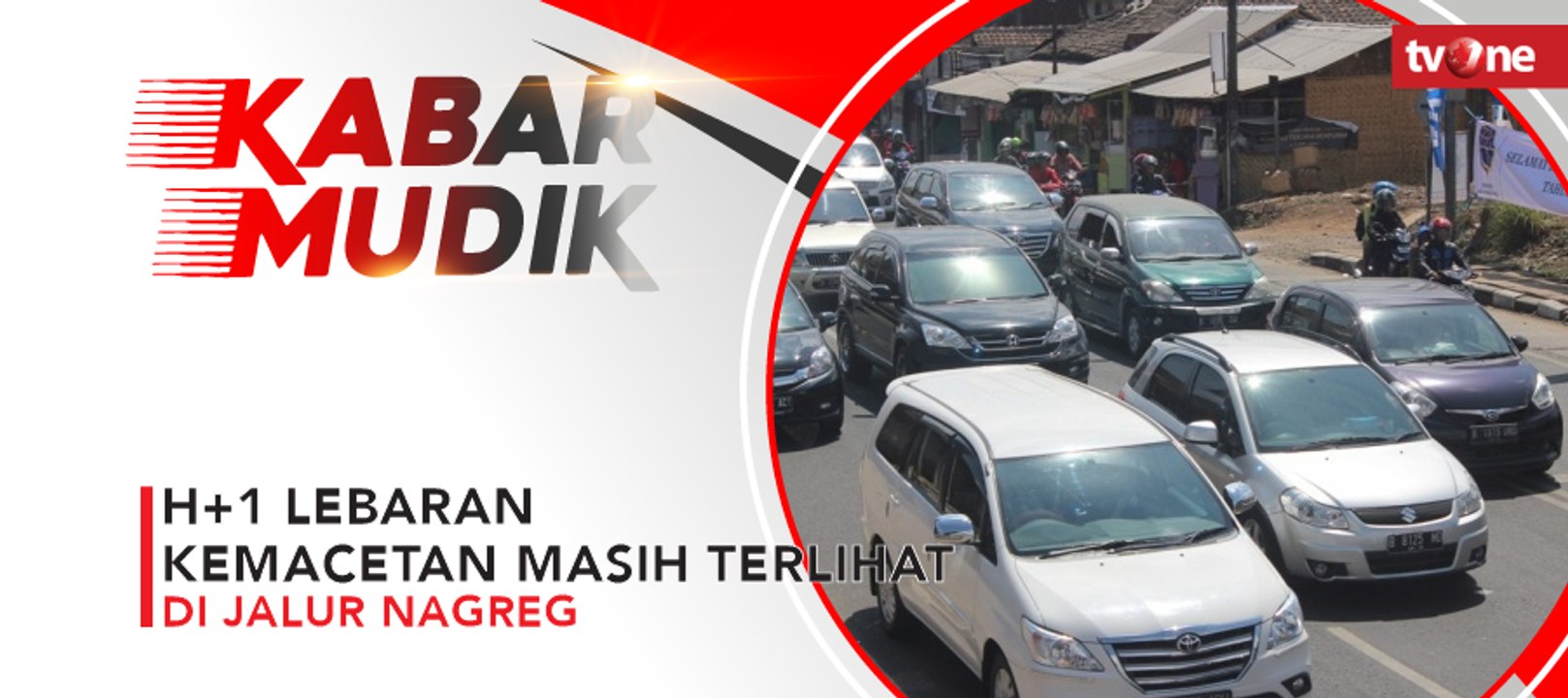 H +1 Lebaran, Kemacetan Masih Terlihat Di Jalur Nagreg