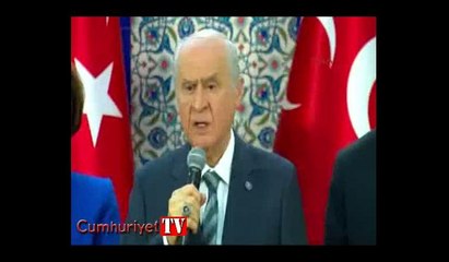 Bahçeli'den AKP'ye OHAL desteği: Devam etmeli