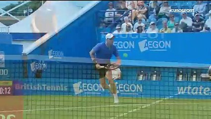 ATP Eastbourne: Donald Young - Kyle Edmund (Özet)