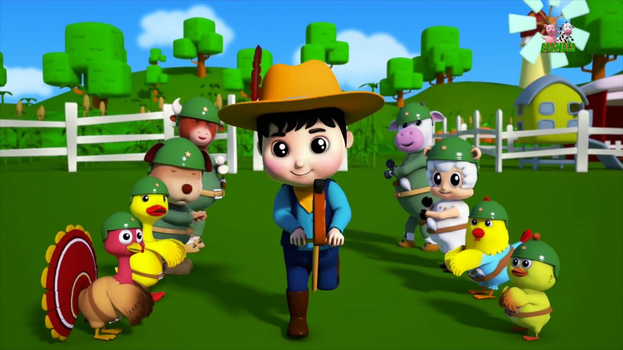 Yankee Doodle Went To Town - Nursery Rhymes - Kids Songs - Rhyme For Children - Baby Song