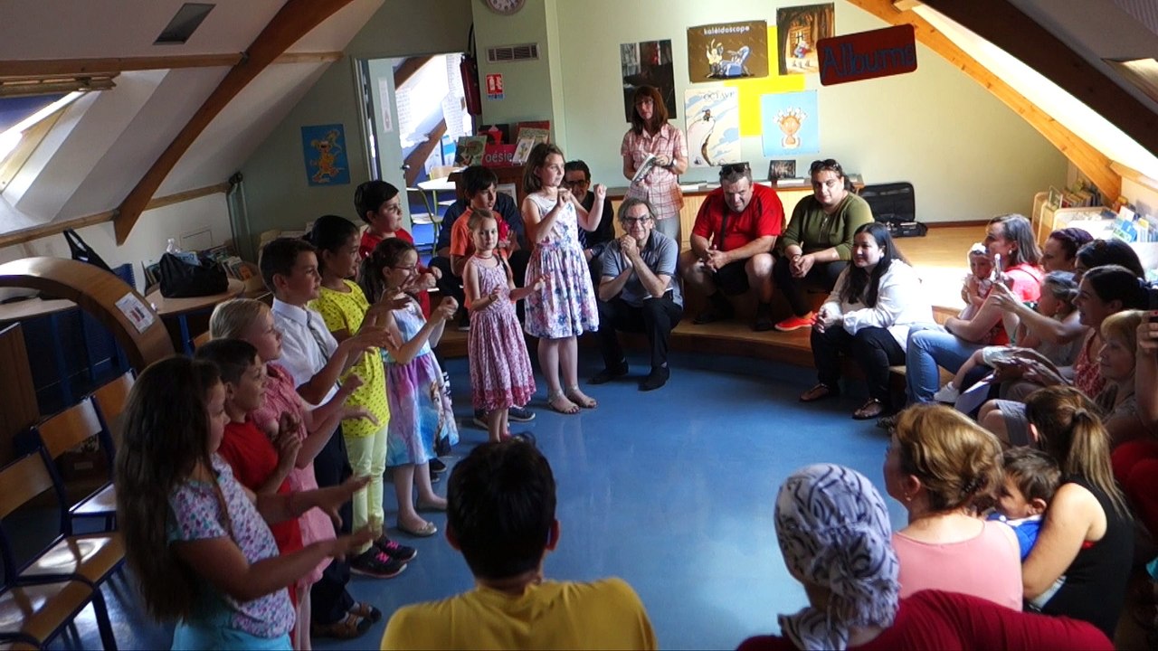 Paroles des élèves primo arrivants de l'école Paul Langevin aux Lilas 15 juin 2017