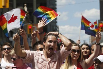 Justin Trudeau at Toronto Pride is the only thing you need to see today