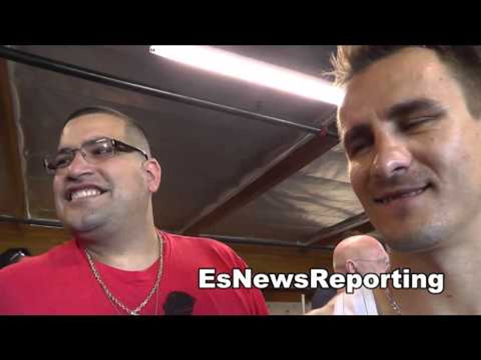 mayweather vs maidana boxing star Petr Petrov on maidana heart and balls EsNews Boxing