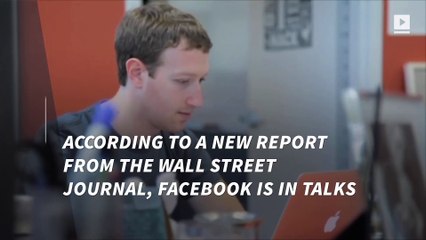 Facebook in talks to produce original TV-quality shows