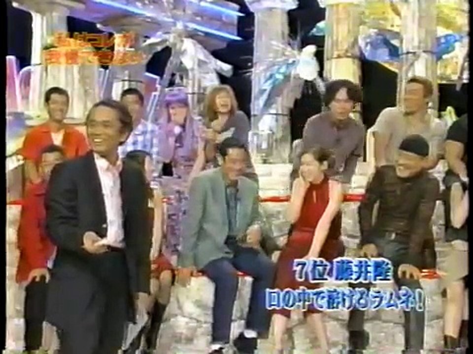 放送事故　本番中に・・ 藤井隆 が大嫌いなラムネで気絶寸前。ダ� スーパー