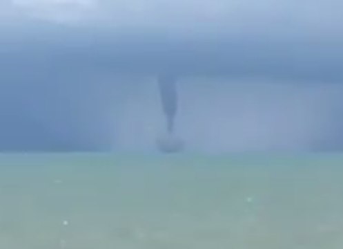 Waterspout Spotted Near Lake Erie's Ohio Shoreline