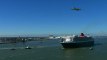 The Bridge: le Queen Mary 2 affronte quatre maxi-trimarans