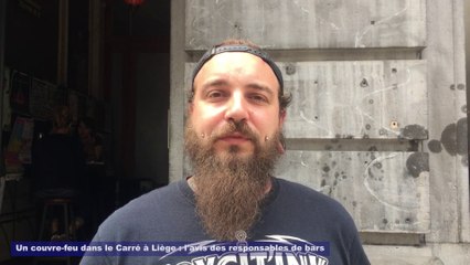 Un couvre-feu dans le Carré à Liège : l'avis des responsables de bars