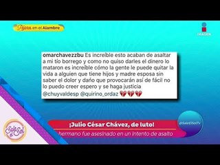 Asesinan al hermano de Julio César Chávez | Sale el Sol