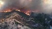 Fire North of Los Angeles Spreads to 870 Acres