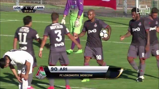 4-0 Ari Goal International Club Friendly - 26.06.2017 Lokomotiv Moscow 4-0 NK Ankaran