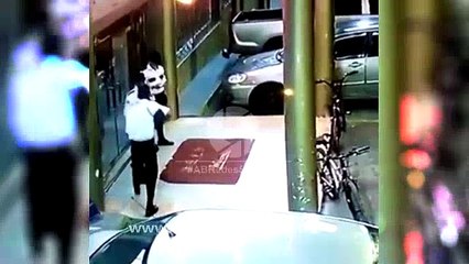 Se le dispara el arma y hiere a compañero