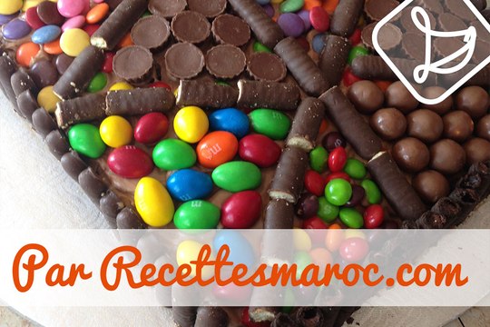 Gâteau Bonbons au Chocolat - Chocolate Candy Cake - حلوى بالشوكولا