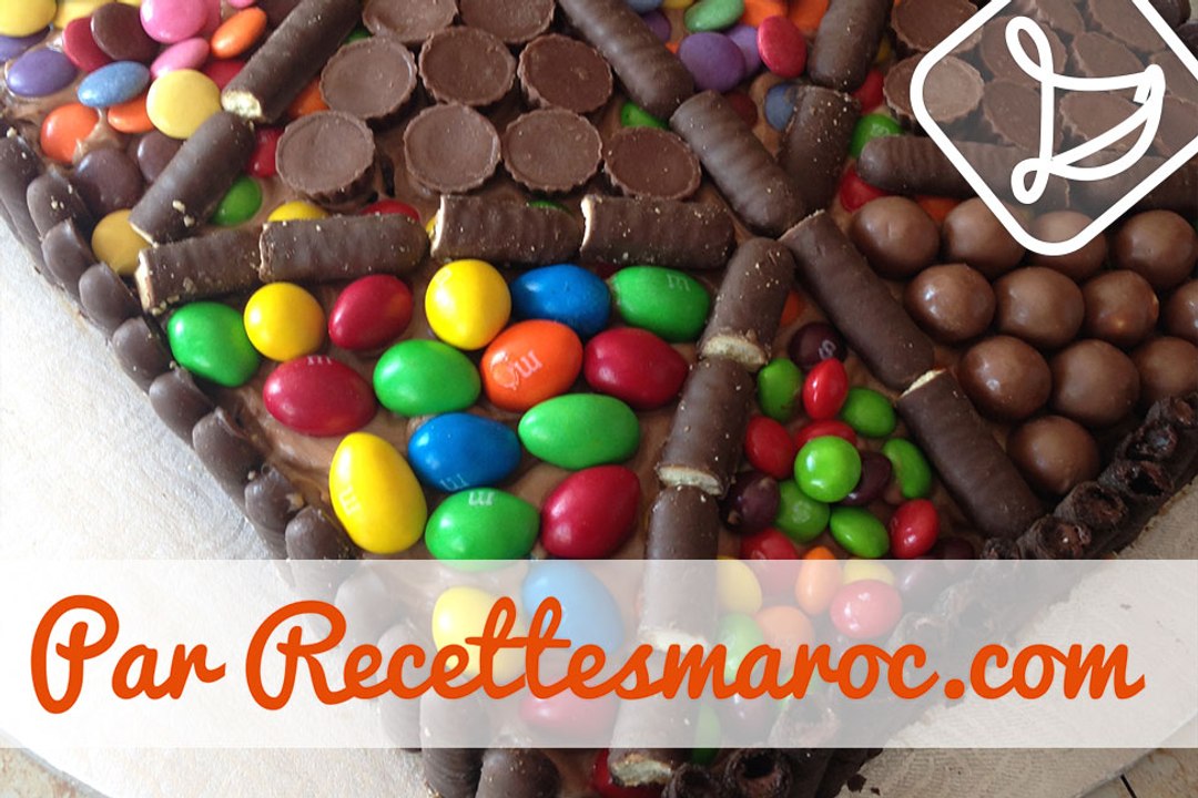 Gâteau Bonbons au Chocolat - Chocolate Candy Cake - حلوى بالشوكولا