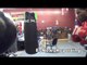 mike tyson fighter felix diaz training in oxnard - EsNews Boxing