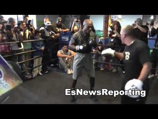 pacquiao vs bradley tim looking explosive doing mits like mayweather EsNews Boxing